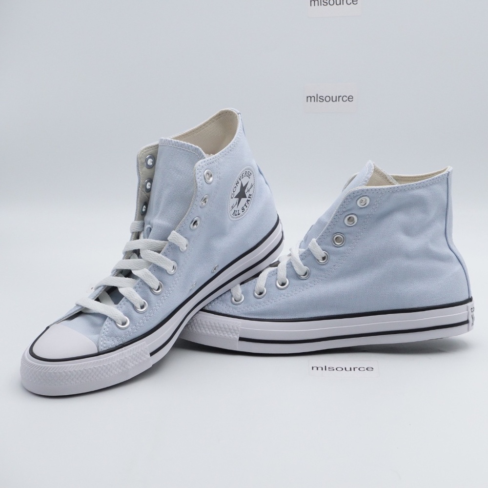 NEW Size 9 Women's Converse Chuck Taylor All Star Hi Sneakers A10535F Blue - Picture 2 of 11